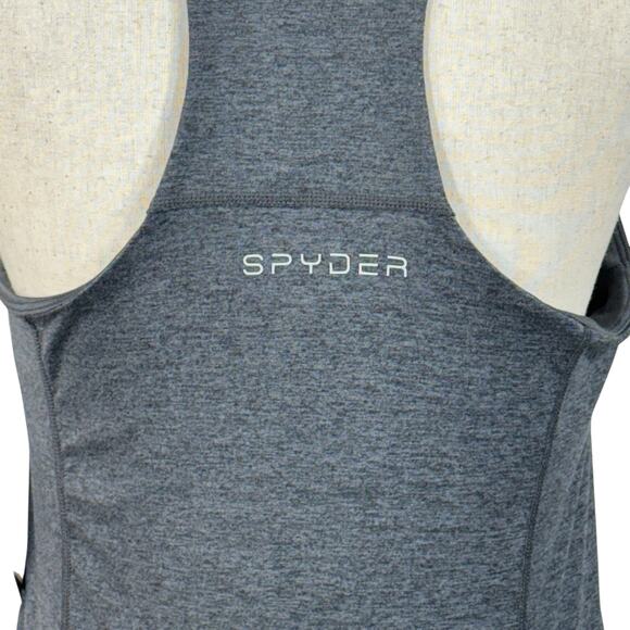 Spyder Large A-Line Dress Sleeveless Racerback Stretch Wicking Padded Shelf Bra - Picture 6 of 13